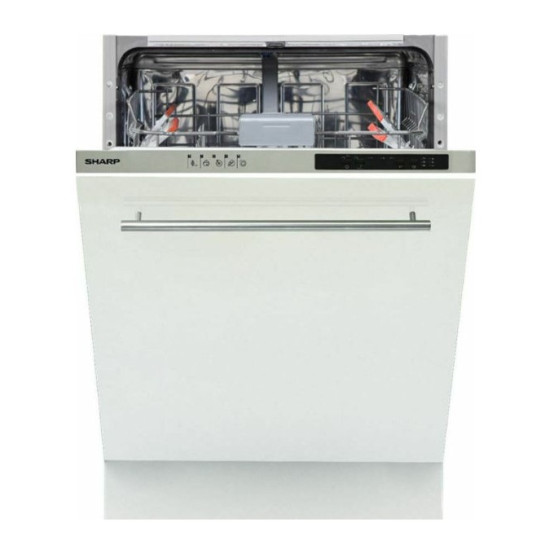 πλυντήριο πιάτων Sharp QW-NI14I47EX-EU (60cm,εντοιχιζόμενο,E)