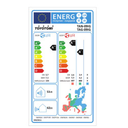 κλιματιστικό Toyotomi Ikigai TAN-09IG/TAG-09IG (9000btu,r32,A++/A+++,WiFi,Ιονιστής) κλιματιστικό Toyotomi Ikigai TAN-09IG/TAG-09IG (9000btu,r32,A++/A+++,WiFi,Ιονιστής)