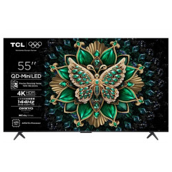 Τηλεόραση TCL 55C6K (4K,QD-Mini LED,UHD,HDR,55") (2025)