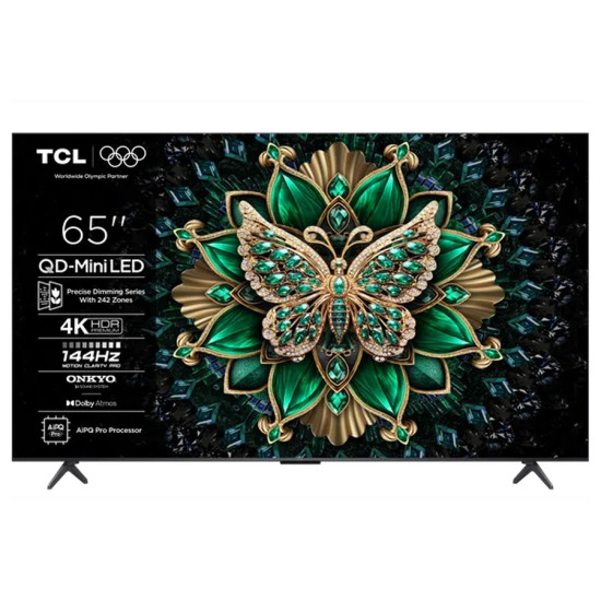 Τηλεόραση TCL 65C6K (4K,QD-Mini LED,UHD,HDR,65") (2025)