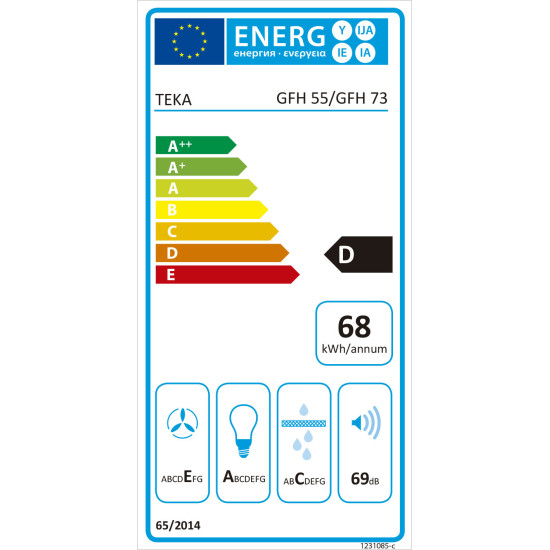 απορροφητήρας Teka GFH 73 απορροφητήρας Teka GFH 73