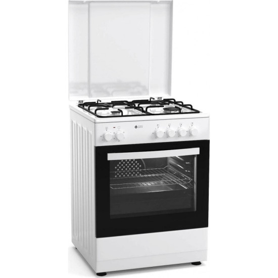 κουζίνα Thermogatz TGS 3610 WH (μικτή,56lt)