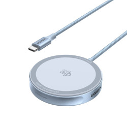 Ασύρματος φορτιστής κινητών Ugreen W753 25W (Qi2) Gray 55959 Ασύρματος φορτιστής κινητών Ugreen W753 25W (Qi2) Gray 55959