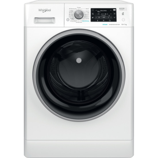 Πλυντήριο Στεγνωτήριο Whirlpool FFWDD 107426 BSV EE(10kg&7kg,D/A)