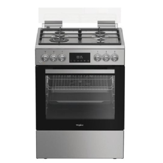 κουζίνα Whirlpool W6G8LCSWX (μικτή,72lt)