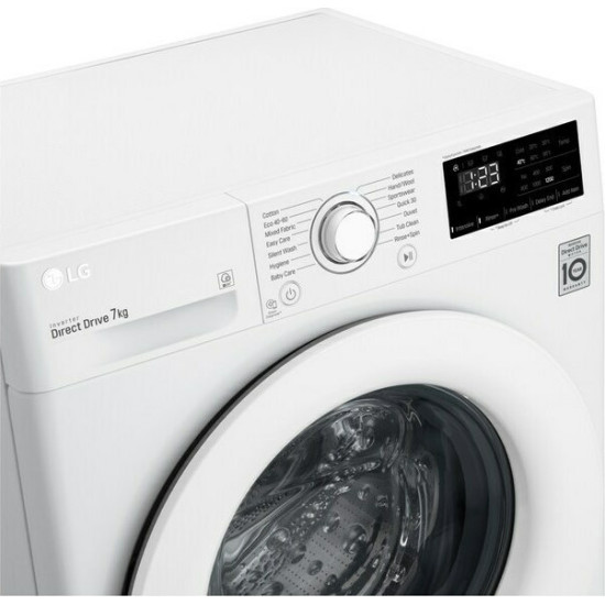 πλυντήριο ρούχων LG F2WV3S7N3E(7kg,D,1200 στροφές)