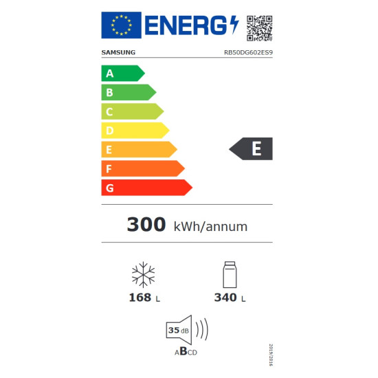 Ψυγειοκαταψύκτης Samsung RB50DG602ES9EF (508lt,NoFrost,E,wifi)
