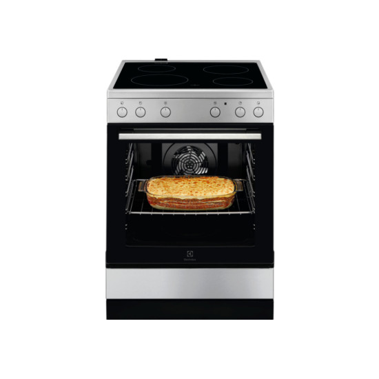 κουζίνα Electrolux LKR62000BX (ΗΛΕΚΤΡΙΚΟΣ,ΚΕΡΑΜΙΚΗ/73lt)