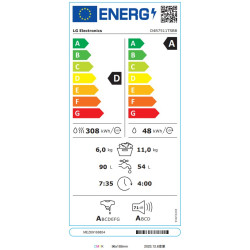 πλυντήριο στεγνωτήριο LG D4R7511TSBB (D/A,11&6kg,ατμού,turbo wash) πλυντήριο στεγνωτήριο LG D4R7511TSBB (D/A,11&6kg,ατμού,turbo wash)