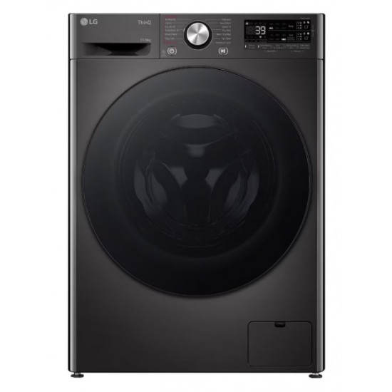πλυντήριο στεγνωτήριο LG D4R7511TSBB (D/A,11&6kg,ατμού,turbo wash)