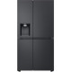 ψυγείο ντουλάπα LG GSLE91EVAC (628lt,Total NoFrost,Black Steel,C)