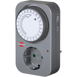 Brennenstuhl MZ 20 Μηχανικός Χρονοδιακόπτης Πρίζας Ημερήσιος 1506450 Brennenstuhl MZ 20 Μηχανικός Χρονοδιακόπτης Πρίζας Ημερήσιος 1506450