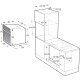 φούρνος Gorenje BSA6737E15BG (Άνω πάγκου,Ηλεκτρικός,77lt) (034023601)