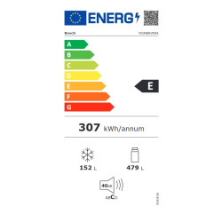 ψυγειοκαταψύκτης Bosch KGN86VIEA(631lt,NoFrost,Inox,E)
