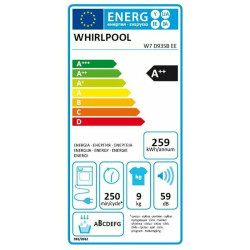 στεγνωτήριο Whirlpool W7 D93SB EE(9KG,A++,με αντλία θερμότητας) στεγνωτήριο Whirlpool W7 D93SB EE(9KG,A++,με αντλία θερμότητας)