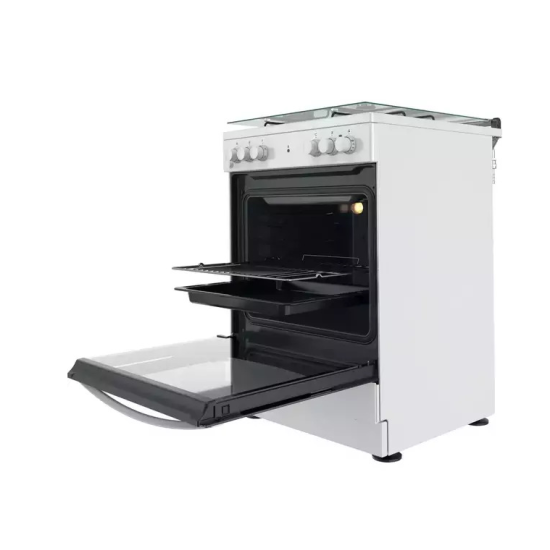 κουζίνα Indesit IS67M4KHW/E(ΜΙΚΤΗ/ΗΛΕΚΤΡΙΚΗ-ΑΕΡΙΟΥ,73LT)
