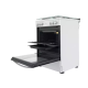 κουζίνα Indesit IS67M4KHW/E(ΜΙΚΤΗ/ΗΛΕΚΤΡΙΚΗ-ΑΕΡΙΟΥ,73LT)