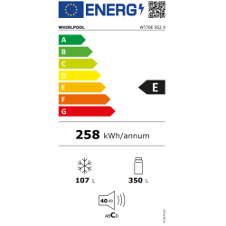 ψυγείο Whirlpool WT70E 952 X(457LT,E,inox) ψυγείο Whirlpool WT70E 952 X(457LT,E,inox)