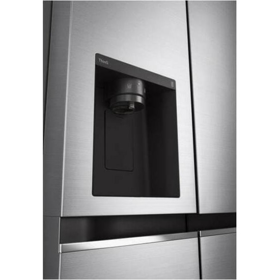 ψυγείο ντουλάπα LG GSLV70PZTE (635lt,E,no frost,Inox)