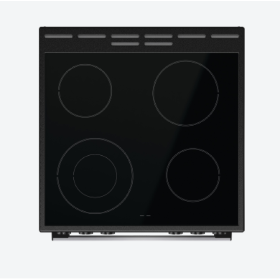 κουζίνα Gorenje GEC6A41SC(71lt,ηλεκτρικός φούρνος με εστίες κεραμικές,034063401)
