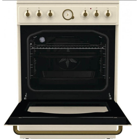 κουζίνα Gorenje GECS6B70CLI(71lt,ηλεκτρικός φούρνος με εστίες κεραμικές,034064101)