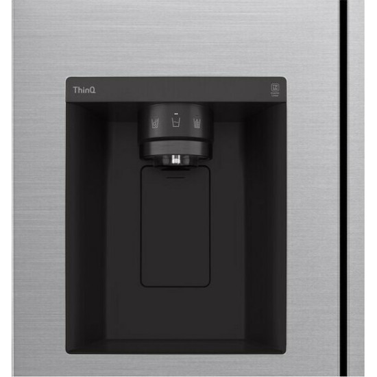 ψυγείο ντουλάπα LG GSLV70PZTE (635lt,E,no frost,Inox)