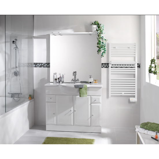 Ηλεκτρική Πετσετοκρεμάστρα Atlantic RSS 2012 DIGITAL WHITE 500watt