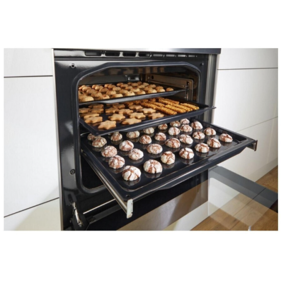 κουζίνα Gorenje GECS6C70XPA(71lt,ηλεκτρικός φούρνος με εστίες κεραμικές,034063601)