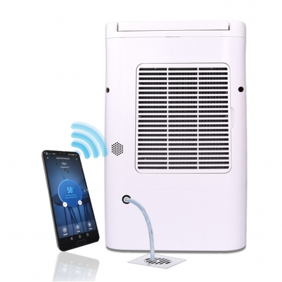 αφυγραντήρας Puredry PDDW 12100 Famous(wifi,ζεόλιθος με Ιονιστή,12lt,30-740watt,38db)