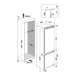 Ψυγειοκαταψύκτης whirlpool WH SP70 T262P(NO FROST,394LT,D) Ψυγειοκαταψύκτης whirlpool WH SP70 T262P(NO FROST,394LT,D)