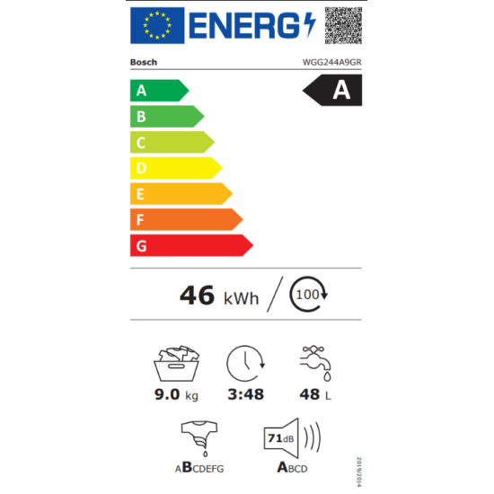 πλυντήριο ρούχων Beko WUE8626XBWS(8KG,A)