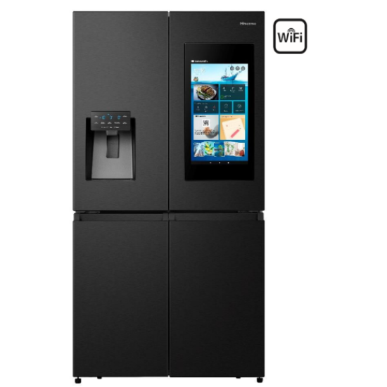 Ψυγείο Hisense RQ760N4IFE(black,no frost,585lt,E,wifi)