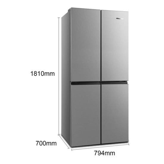 Ψυγείο Hisense RQ563N4SI2(454lt,F,no frost)