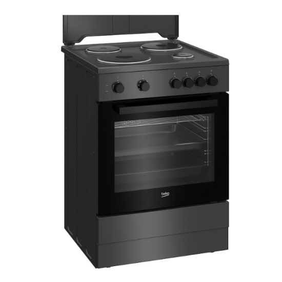 κουζίνα Beko FSM 66003GA(εμαγιέ,65lt)
