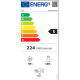 Ψυγειοκαταψύκτης Beko BCNA275E4SN(no frost,254lt,E,Εντοιχιζόμενος)