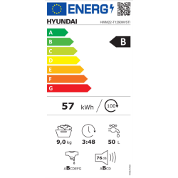 πλυντήριο ρούχων Hyundai HWM22-T1290W/STI(9kg,B,ατμού) πλυντήριο ρούχων Hyundai HWM22-T1290W/STI(9kg,B,ατμού)