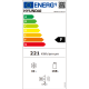 ψυγείο Hyundai HRDS23-2631X(210lt,f,inox)
