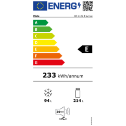 Ψυγειοκαταψύκτης Miele KD 4172 Active White(308lt,E,Λευκό) Ψυγειοκαταψύκτης Miele KD 4172 Active White(308lt,E,Λευκό)