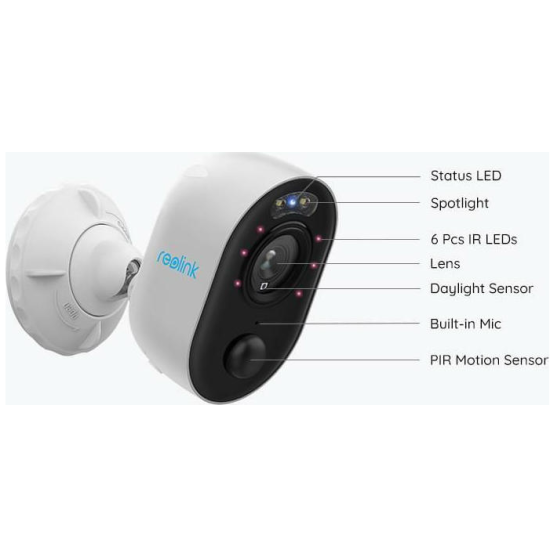 Reolink IP Camera Wi-Fi Lumus Full HD(360005)