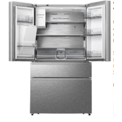 Ψυγείο ντουλάπα Hisense RF728N4SASE(wifi,inox,no frost,560lt,E) Ψυγείο ντουλάπα Hisense RF728N4SASE(wifi,inox,no frost,560lt,E)