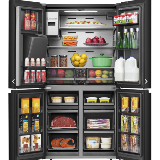 Ψυγείο Hisense RQ760N4IFE(black,no frost,585lt,E,wifi)