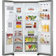 ψυγείο ντουλάπα LG GSLV70PZTE (635lt,E,no frost,Inox)