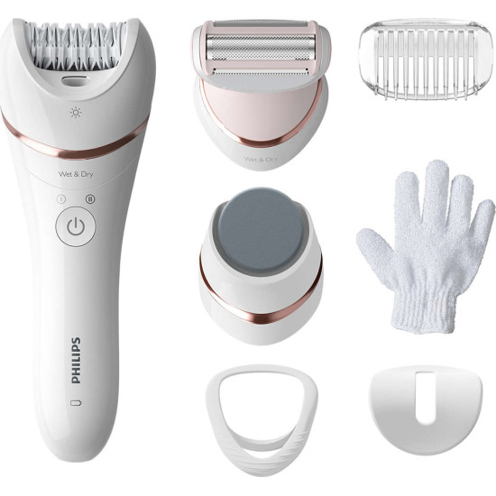 Αποτριχωτική Μηχανή Philips BRE730/10 Wet & Dry Series 8000 Epilator