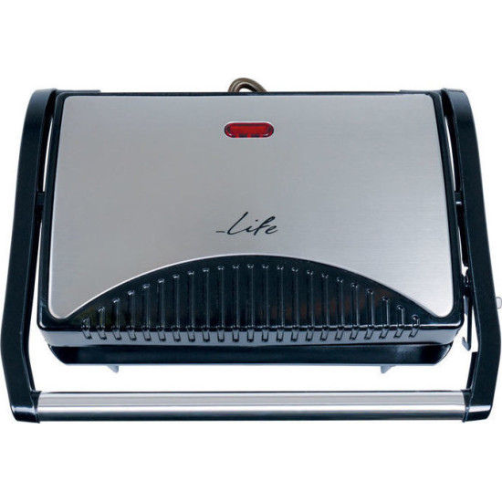 τοστιέρα Life STG-100 Inox(700watt)