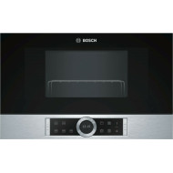 φούρνος μικροκυμάτων Bosch BEL634GS1 με Grill 21lt (900watt,εντοιχιζόμενος)