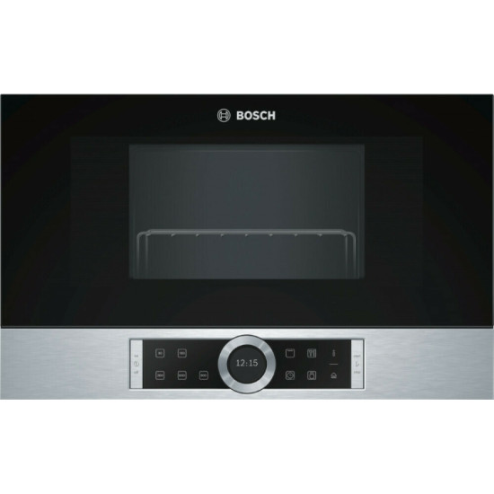 φούρνος μικροκυμάτων Bosch BEL634GS1 με Grill 21lt (900watt,εντοιχιζόμενος) φούρνος μικροκυμάτων Bosch BEL634GS1 με Grill 21lt (900watt,εντοιχιζόμενος)