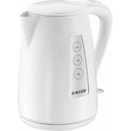 Singer SWK-800DOTS Βραστήρας Λευκός (2200watt,1.7lt)