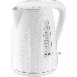 Singer SWK-800DOTS Βραστήρας Λευκός (2200watt,1.7lt)