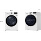 στεγνωτήριο LG RC80V9AV3W(8KG,A+++,με αντλία θερμότητας)