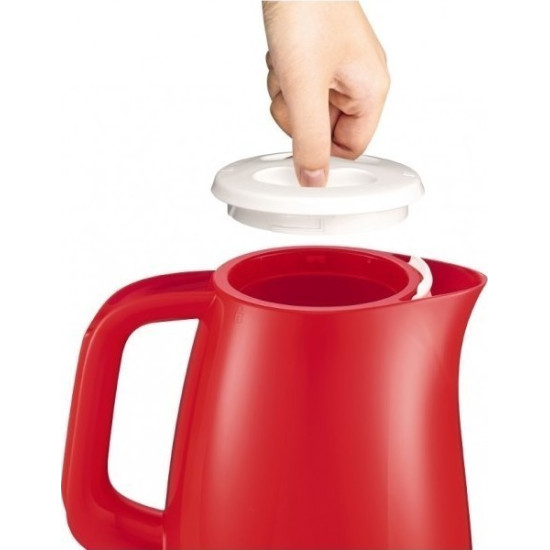 Tefal Delfini Vision Βραστήρας 1.5lt 2400W Κόκκινος
